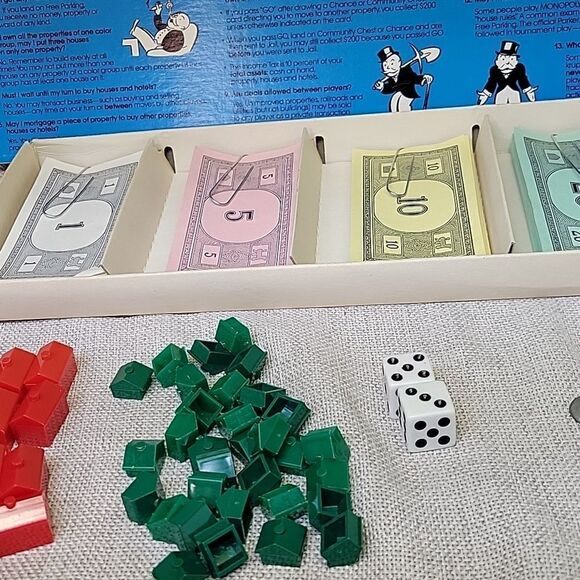 MONOPOLY By Parker Brothers- 1961-75 Complete (#1) - Picture 7 of 14